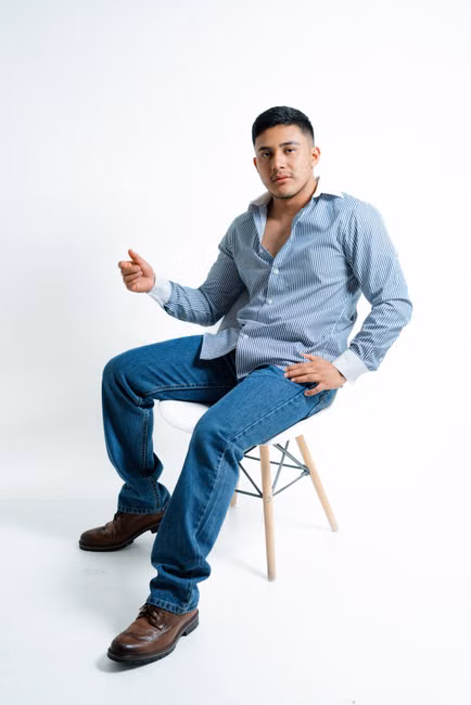 Calça Jeans Reta